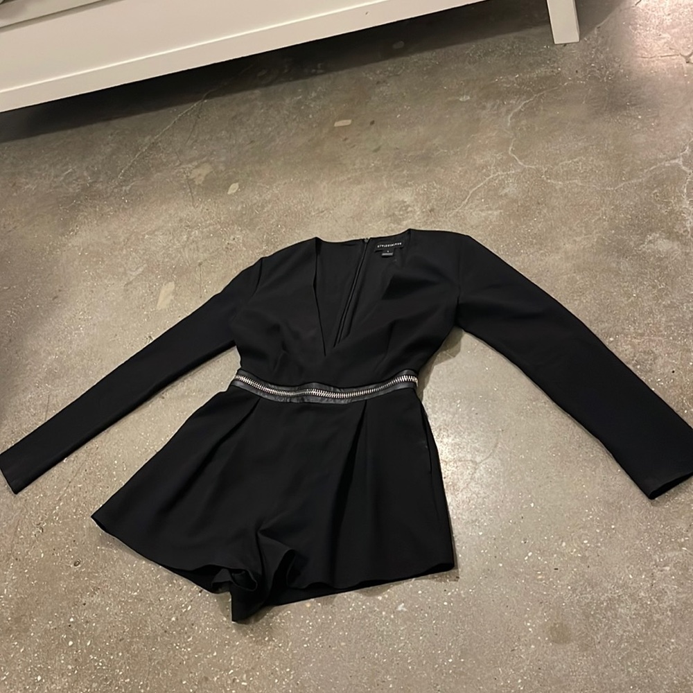 Style stalker black romper